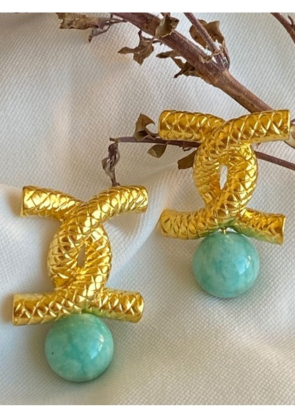 Amazonit Küpe/amazonite Earring