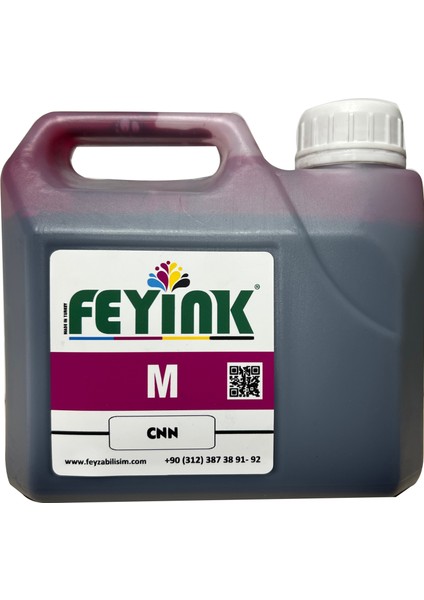 Canon Pro Serisi Uyumlu Dye Mürekkep PFI-1100 PFI-1300 PFI-1700 M (Magenta) -1000ML-