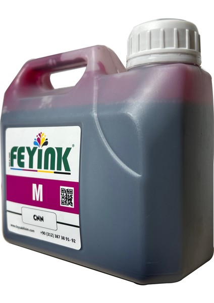 Canon Pro Serisi Uyumlu Dye Mürekkep PFI-1100 PFI-1300 PFI-1700 M (Magenta) -1000ML-