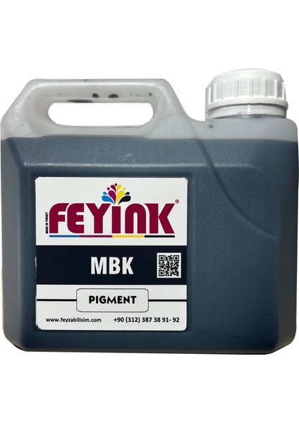 Canon Lucia Tm-Tx Serisi Uyumlu Pigment Mürekkep PFI-310 PFI-710 Mbk (Matt Black) -1000ML-