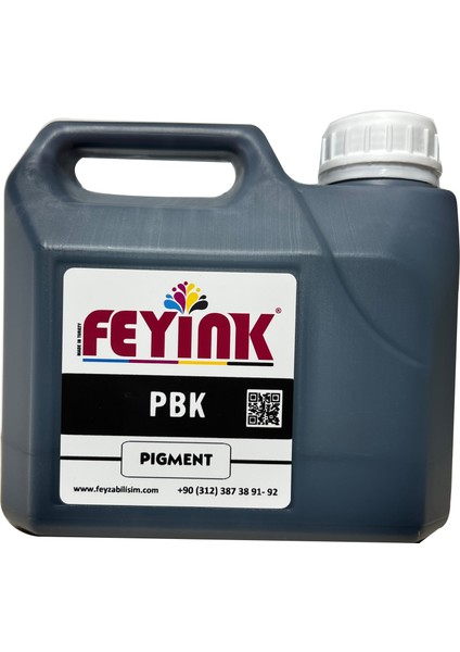 Canon Lucia Tm-Tx Serisi Uyumlu Pigment Mürekkep PFI-310 PFI-710 Bk (Photo Black) -1000ML-