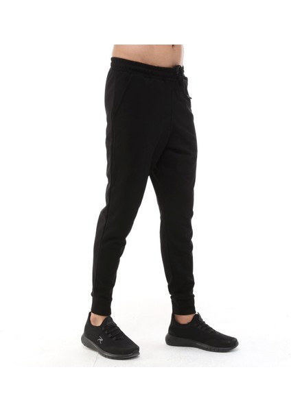 Erkek Ribanalı Sweat Pantolon Omnıa Siyah RSPR102-005