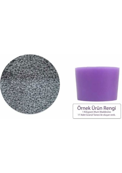 Mor Mum Boyası 100 gr - Granül Mum Boyası fiyatları