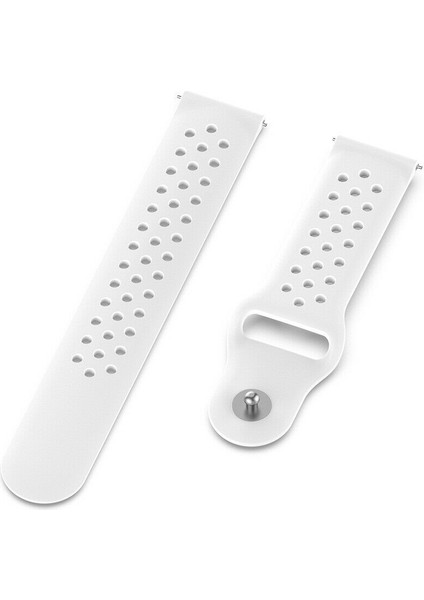 Polar Ignite Delikli Silikon Kordon Kayış Beyaz