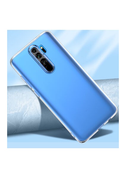 Xiamio Redmi Note 8 Pro Kılıf Şeffaf Kamera Korumalı 3D