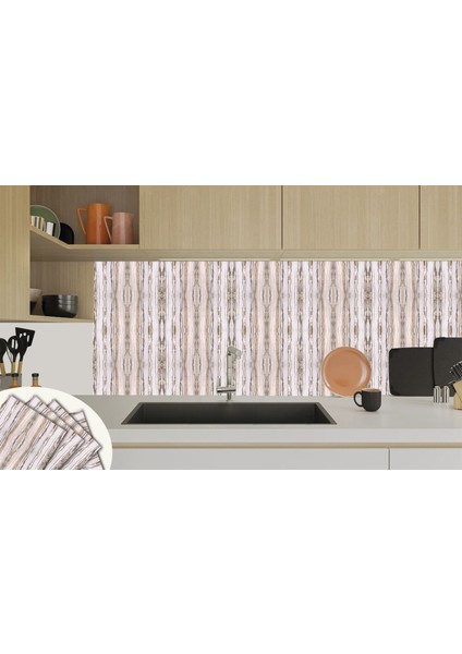 Kendinden Yapışkanlı Mermer 017 Desenli Pvc Karo 30X30 cm (4 Adet) 0,36 M2