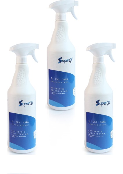 Hipokloröz Alkolsüz El & Cilt Dezenfektanı 3 x 1lt