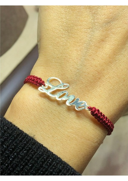 Aşk Bileklik Love İpli Bileklik
