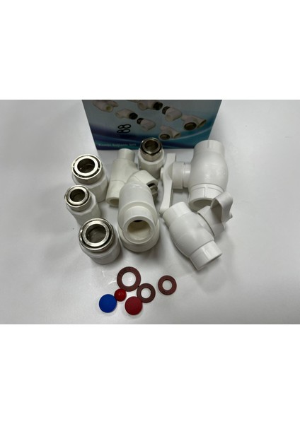 Kombi Montaj Seti Dirsekli Pp 8li Alt Bağlantı Seti fırsatları