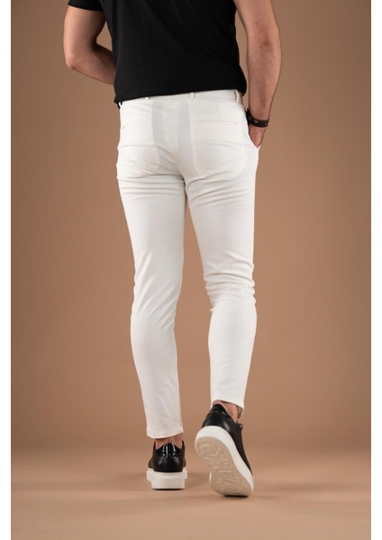 Slimfit Dar Paça Bilekten Astarsız Yazlık Ince Kumaş Erkek Spor Kumaş Pantolon fırsatları