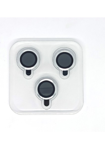 Apple iPhone 13 Pro Mercek Lens Kamera Koruyucu Gri indirimleri
