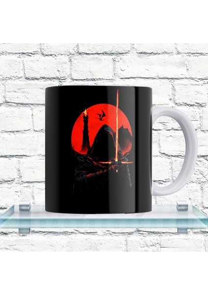 Lotr Yüzüklerin Efendisi Yüzük Tayfları Baskılı %100 Porselen Kupa