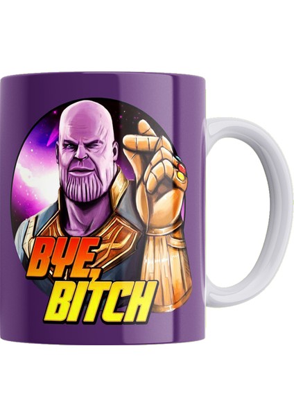 Thanos Baskılı %100 Porselen Kupa