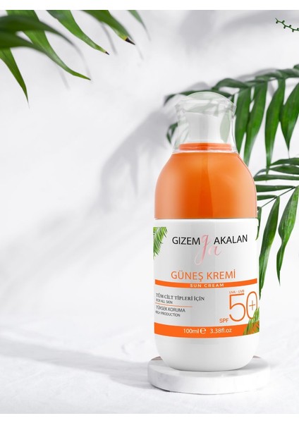 Sun Cream Yüz Güneş Kremi Leke Oluşumunu Engelleyici Nemlendirici Çok Yüksek Koruma Spf 50+ 100ML fiyatları