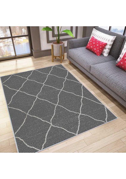 Dijital Baskı Yıkanabilir Kaymaz Taban Salon Halısı RVG0006-SD539