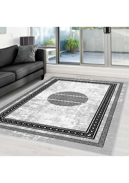 Dijital Baskı Yıkanabilir Kaymaz Taban Salon Halısı RVG0040-SD1081