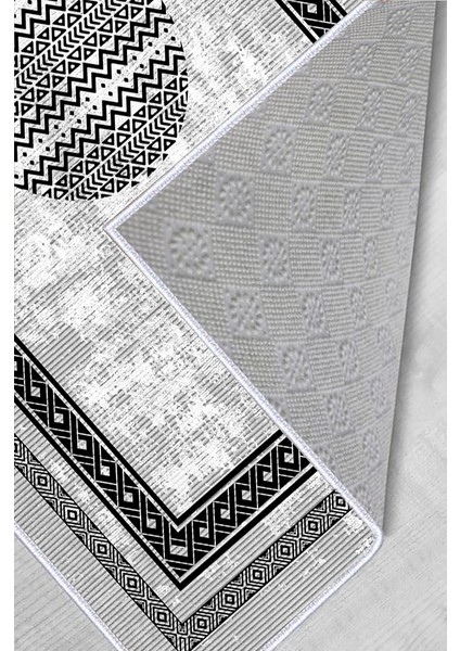 Dijital Baskı Yıkanabilir Kaymaz Taban Salon Halısı RVG0040-SD1081