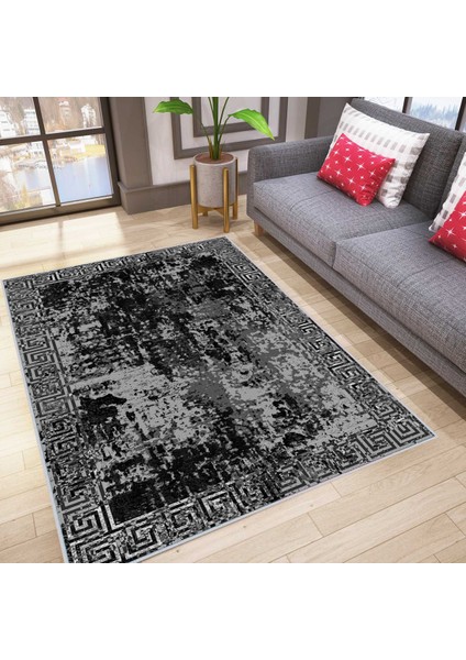 Dijital Baskı Yıkanabilir Kaymaz Taban Salon Halısı RVG0045-SD1105