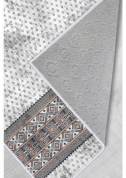 Dijital Baskı Yıkanabilir Kaymaz Taban Salon Halısı RVG0064-SM19 modelleri