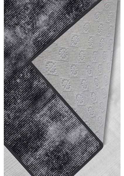 Dijital Baskı Yıkanabilir Kaymaz Taban Salon Halısı RVG0072-SD425