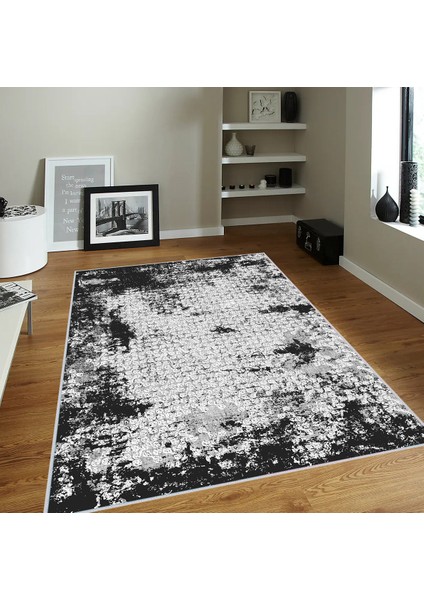 Dijital Baskı Yıkanabilir Kaymaz Taban Salon Halısı RVG0124-SD896