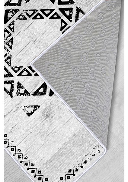 Dijital Baskı Yıkanabilir Kaymaz Taban Salon Halısı RVG0132-SD1055
