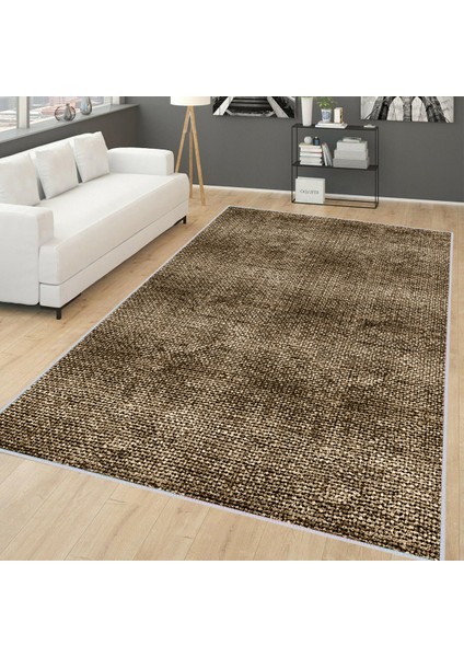 Dijital Baskı Yıkanabilir Kaymaz Taban Salon Halısı RVG0160-SD878
