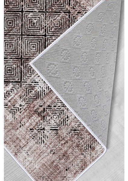 Dijital Baskı Yıkanabilir Kaymaz Taban Salon Halısı RVG0157-SD829 modelleri
