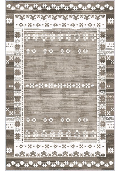 Dijital Baskı Yıkanabilir Kaymaz Taban Salon Halısı RVG0165-SM23