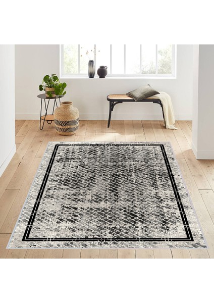 Dijital Baskı Yıkanabilir Kaymaz Taban Salon Halısı RVG0182-SD1094