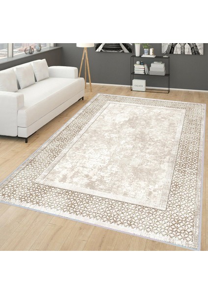 Dijital Baskı Yıkanabilir Kaymaz Taban Salon Halısı RVG0171-SD704