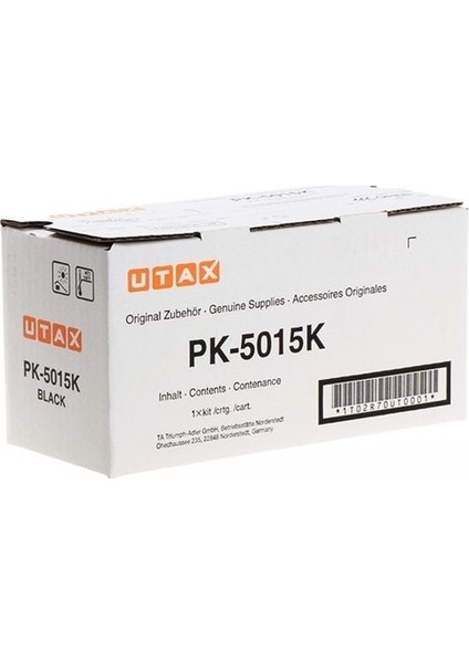 PK-5015 Siyah Orjinal Fotokopi Toneri P-C2566W