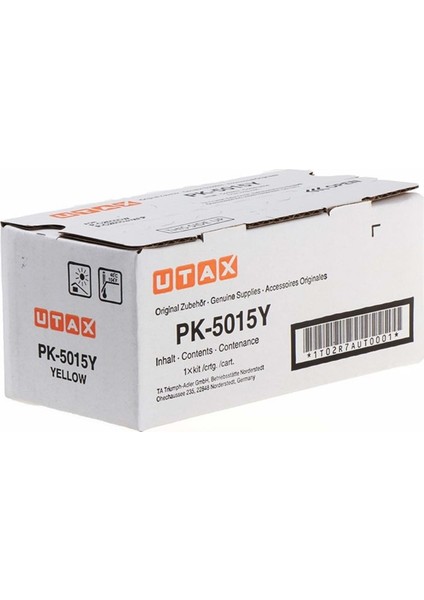 PK-5015 Sarı Orjinal Fotokopi Toneri P-C2566W