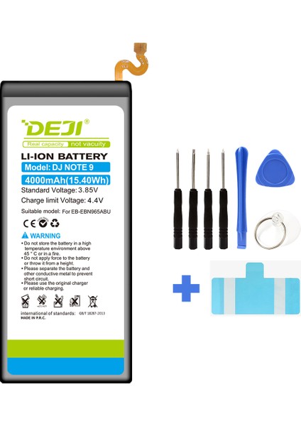 Samsung Galaxy Note 9 Uyumlu Mucize Batarya Eb-bn965abu