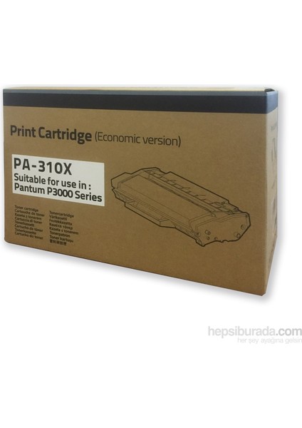 PA-310X Orjinal Toner Extra Yüksek Kapasiteli P3500DN