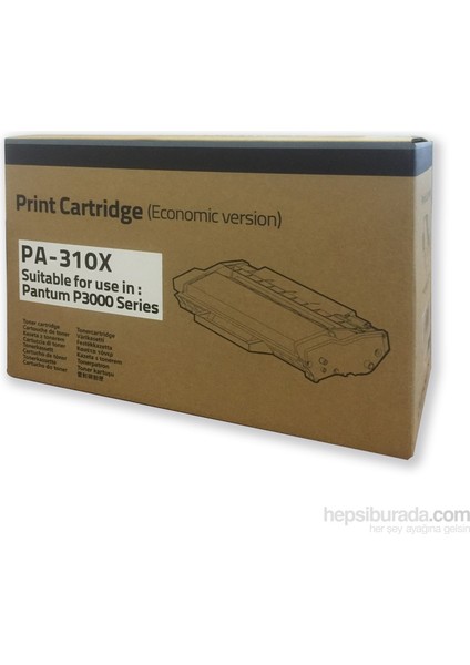 PA-310X Orjinal Toner Extra Yüksek Kapasiteli P3500DW