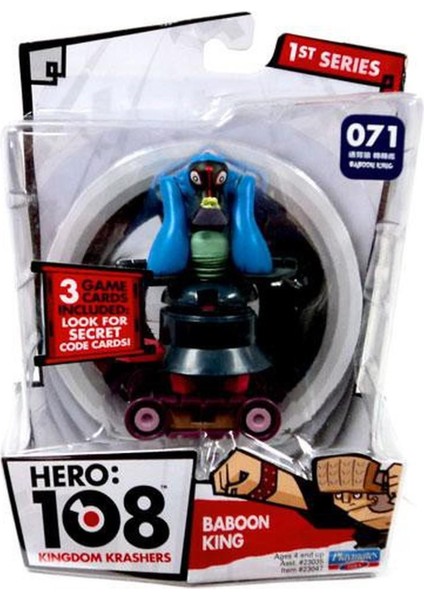 Gıochı Prezıosı Hero 108 Kingdom Krashers Babun Kral Figürü