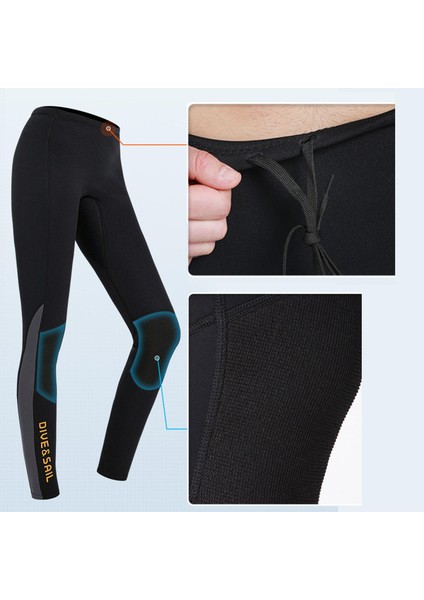 Dalış Wetsuit Pantolon Yüzme Kayağı Su Sporları Için Spearfishing Pantolon Xl (Yurt Dışından)