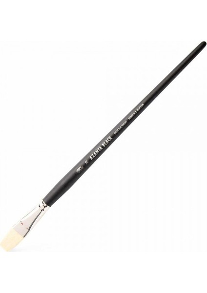 Azanta Black Kısa Saplı Sert Kıl Kısa Yassı Fırça No 10