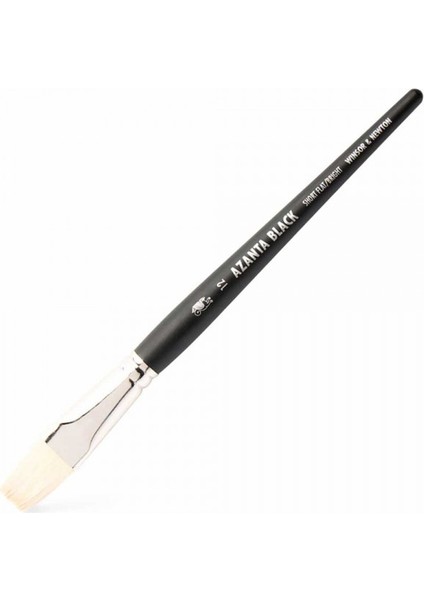Azanta Black Kısa Saplı Sert Kıl Kısa Yassı Fırça No 12