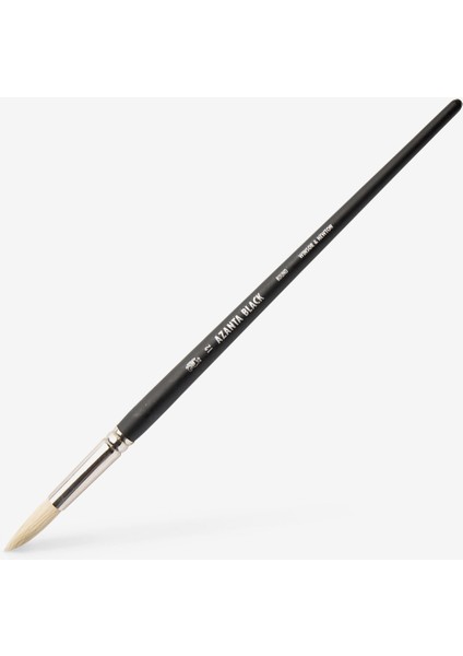 Azanta Black Kısa Saplı Sert Kıl Yuvarlak Fırça No 10