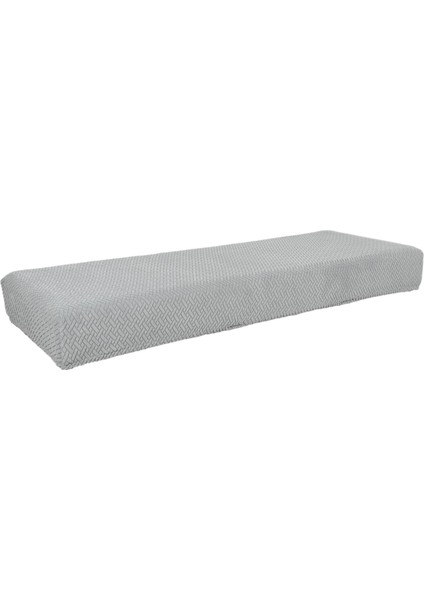 Yumuşak Tezgah Kapağı Polyester Çıkarılabilir Koruyucu Ofis Otel Açık Gri Için Rahat (Yurt Dışından)