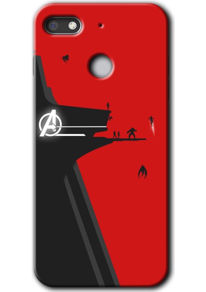 General Mobile Gm 8 Go Kılıf Hd Desen Baskılı Arka Kapak - Avengers Tower