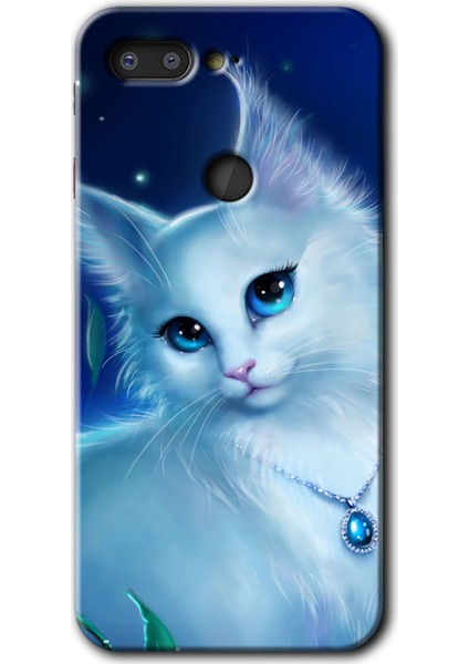 General Mobile Gm 9 Pro Kılıf Hd Desen Baskılı Arka Kapak - Cat Glance