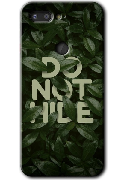 General Mobile Gm 9 Pro Kılıf Hd Desen Baskılı Arka Kapak - Do Not Hide