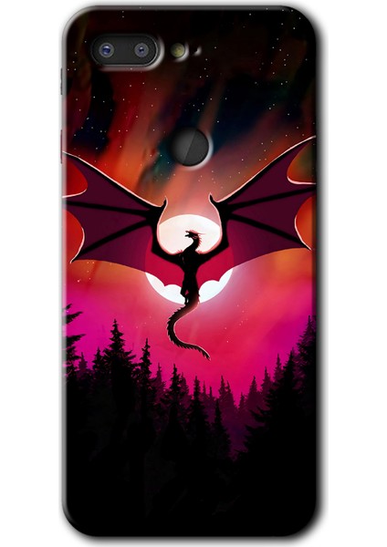 General Mobile Gm 9 Pro Kılıf Hd Desen Baskılı Arka Kapak - Dragon Night