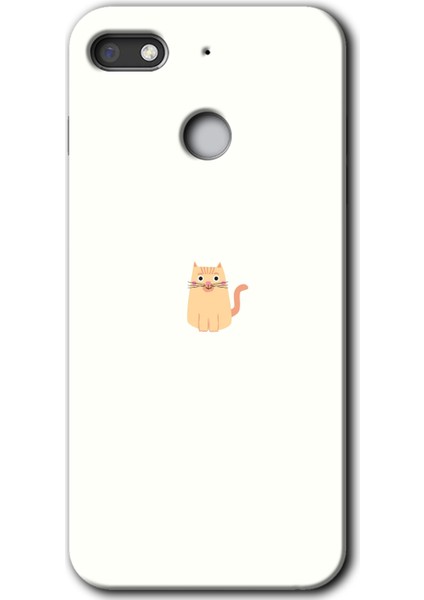 General Mobile Gm 8 Go Kılıf Hd Desen Baskılı Arka Kapak - Cat Minimalism