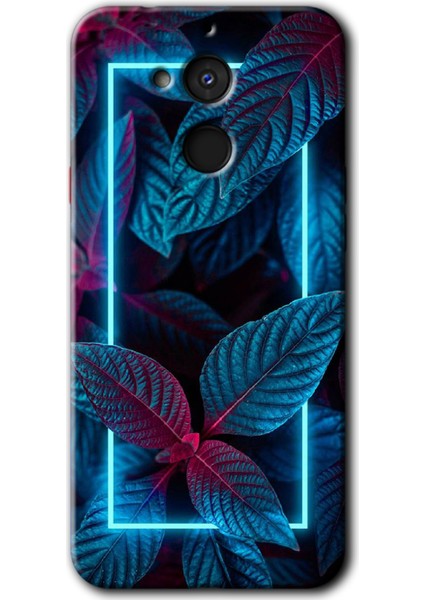 General Mobile Gm 8 Kılıf Hd Desen Baskılı Arka Kapak - Mekanik Yaprak 4