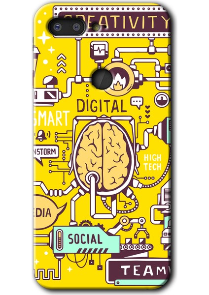 General Mobile Gm 9 Pro Kılıf Hd Desen Baskılı Arka Kapak - Smart 2