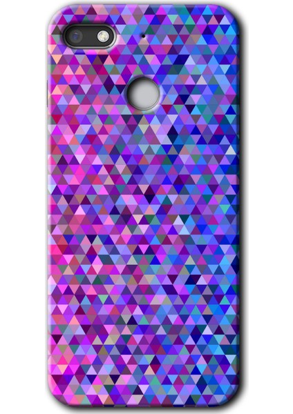 General Mobile Gm 8 Go Kılıf Hd Desen Baskılı Arka Kapak - Pixel Mozaik